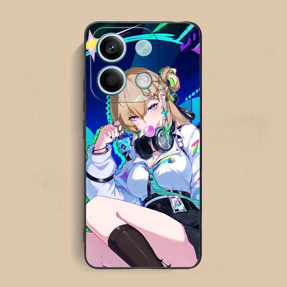 Wuthering Waves Lynae Phone Case for Xiaomi Redmi Note 14 13 12 11 S Pro Plus 4G 5G Colorful Printing Cover Pretty Luxury Cover