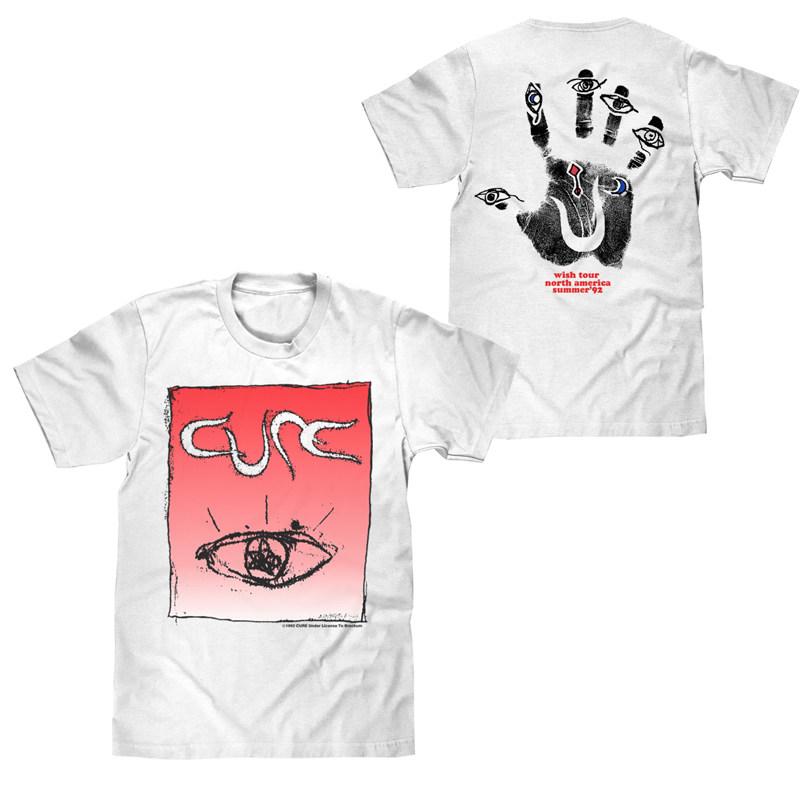 

Hot 1992 The Cure Band Vintage American Retro Rock Long-sleeved Casual T-shirt Tshirt XL
