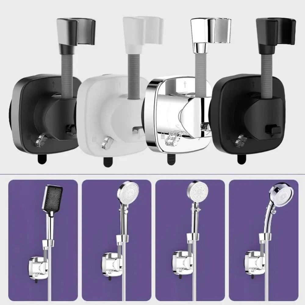 Wall Mounted Suction Cup Shower Head Holder Easy Installation Shower Head Support Stand Kitchen