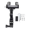 Bike Phone Holder 360 Deg Rotation Aluminum Alloy Stable Cycling Phone Mount for 2.2 To 3.9in Width Devices