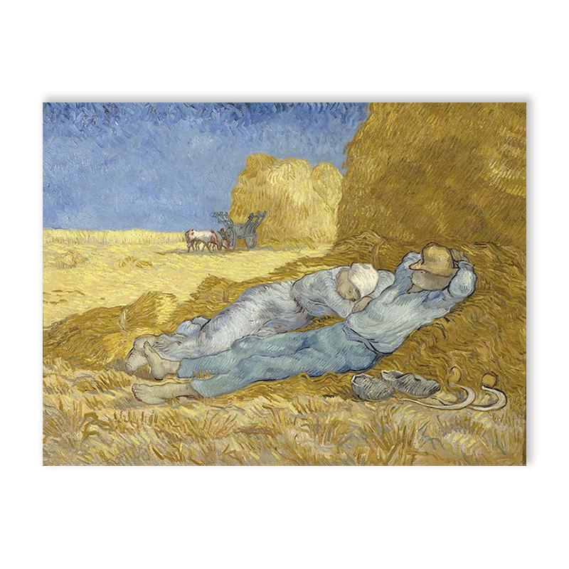 Van Gogh Classic Art Prints Abstract Sunflowers Starry Night Poster Classic Art Decorative s Bedroom Hallway Home Deco