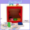 Educational Wooden Puzzle Set For Children With Touch Guessing And Fine Motor Skills