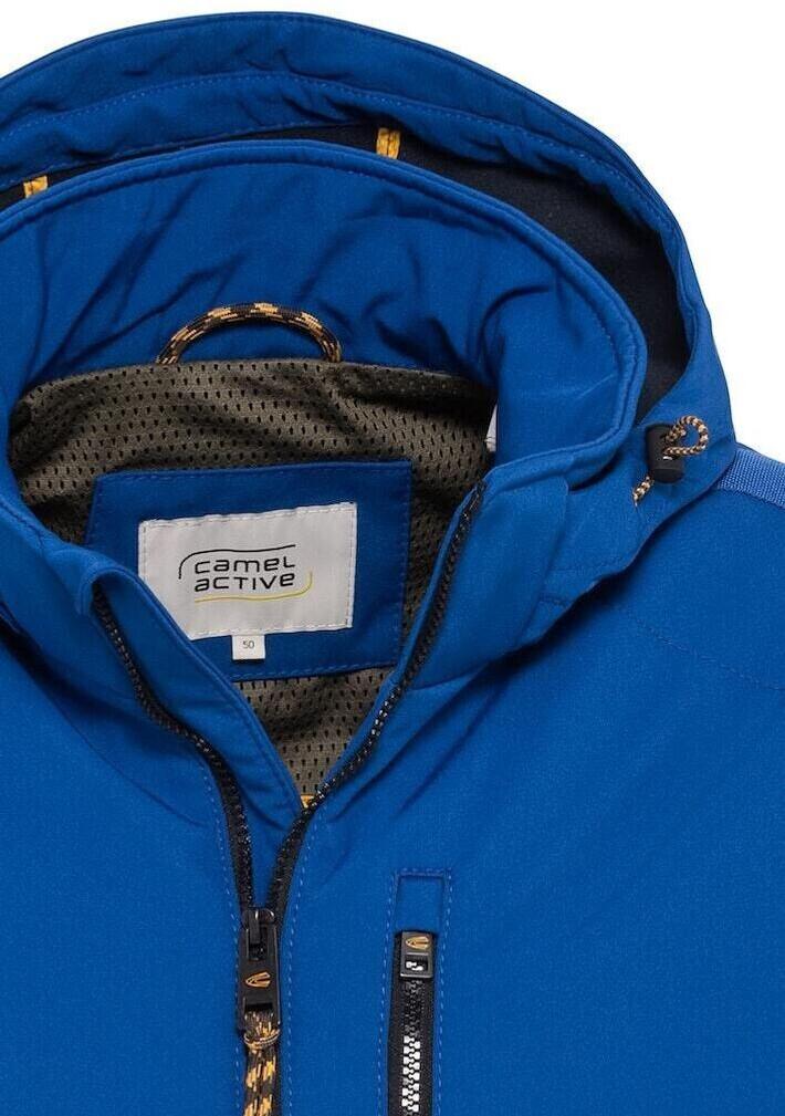 Демисезонная куртка Camel Active Softshelljacke mit abnehmbarer Kapuze (430950-2O22) blau