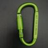 Multi Colors Safety Buckle with Lock D-shape Carabiner New Sports Keychain  Outdoor Tool