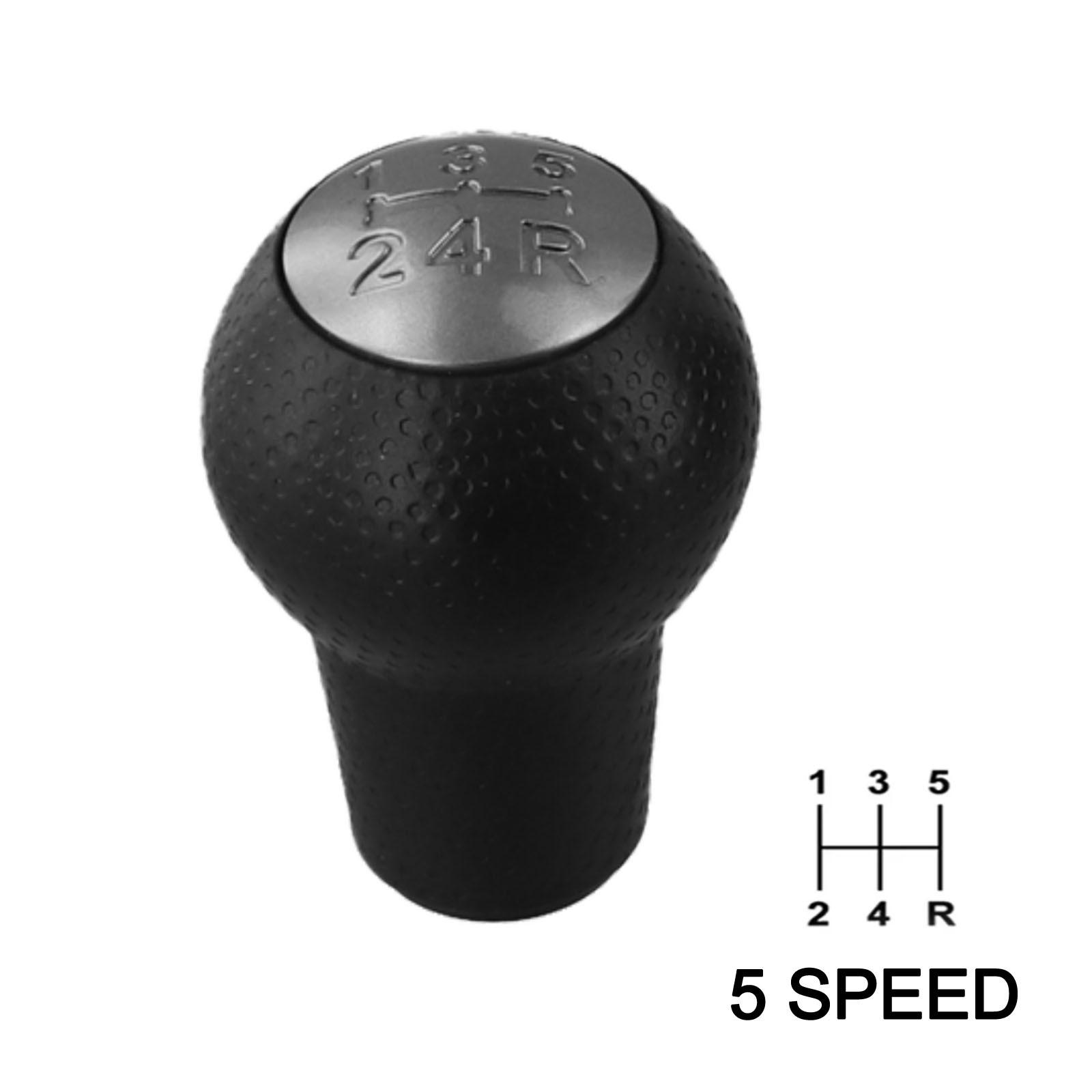 

Aesthetic Black Leather Manual Gear Shifter Knob for Honda Fit 09 15 Models Head