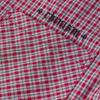CHINISM Lightweight Embroidered Plaid Shirt