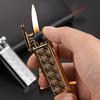 New Vintage Grinding Wheel Lighter Metal Creative Classic Personality Mini Igniter Gift Men's Premium Cigarette Accessories