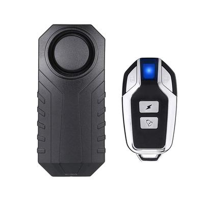Mengshen Wireless Motorcycle Bicycle Alarm, Security Anti-Theft Alarm with Alarm Remote Control, IP55 Waterproof, 113 dB Super Loudspeaker