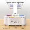 Bluetooth Speaker & Phone Holder with Rotating Stand, Cool Lights, Adjustable Height, and Large Volume