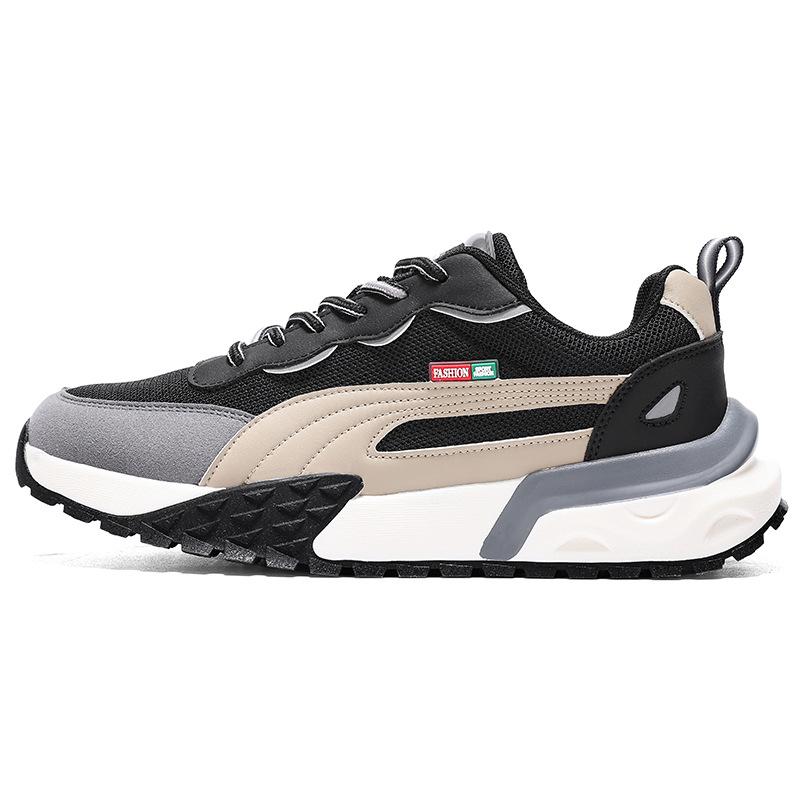 New men's shoes summer breathable mesh shoes new trend casual sports shoes men's outdoor running shoes dad shoes