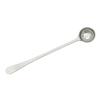 Stainless Steel Olive Strainer Spoon with Drain Hole Olive Scoop Jam Slotted Spoon Long Handle Pickle Spoons Meatball