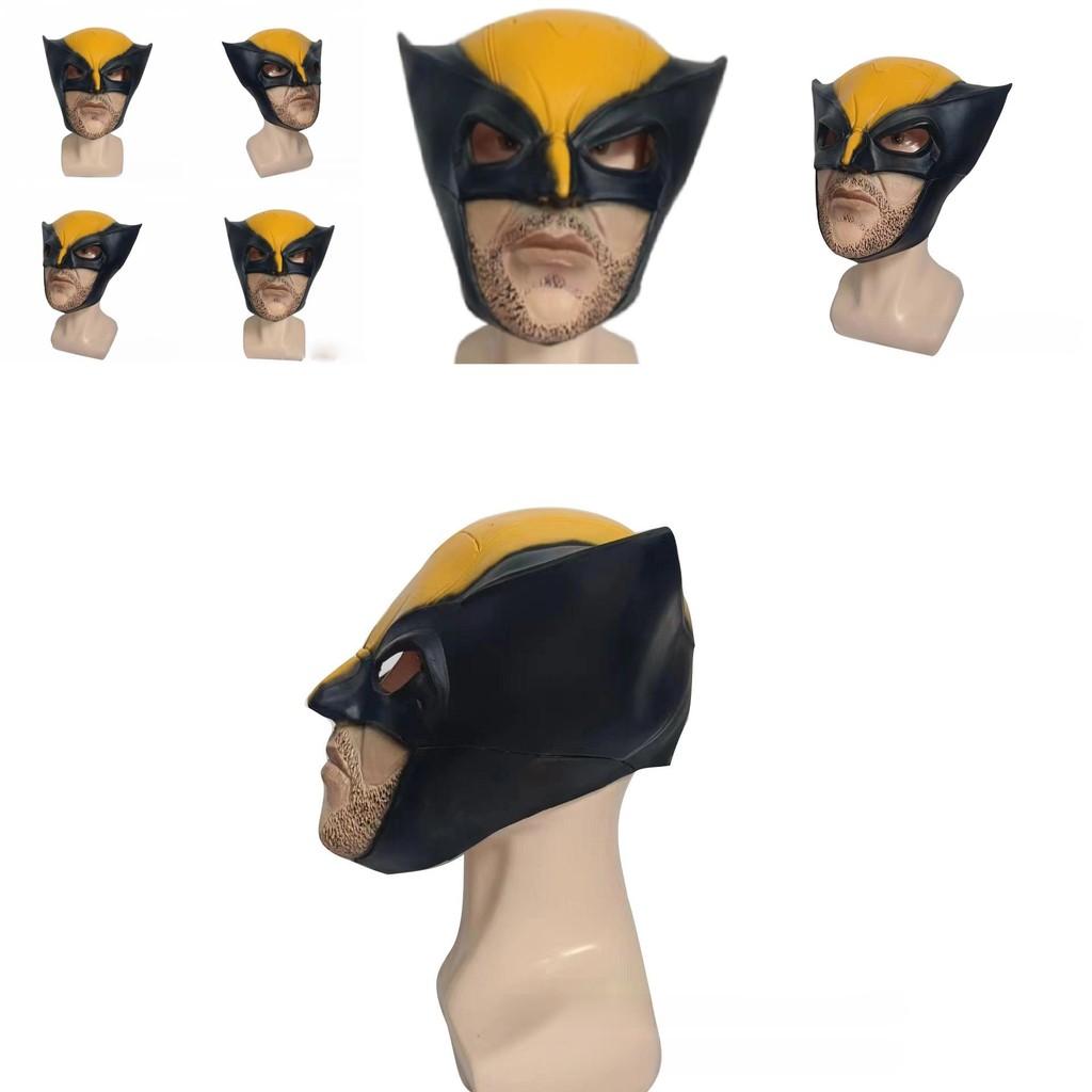Maschera di Wolverine Marvel e Maschera di Deadpool per Feste in Costume Cosplay di Halloween