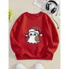 Kids Sweatshirt,Crew Neck Sweatshirt Fashion Print Halloween Christmas Football Additions Trendy Element Top,Outdoor Casual Top