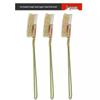 Iron Handle Wire Brush for Cleaning and Rust Removal - Bent Head, Stainless Steel, Nylon, Mini Size