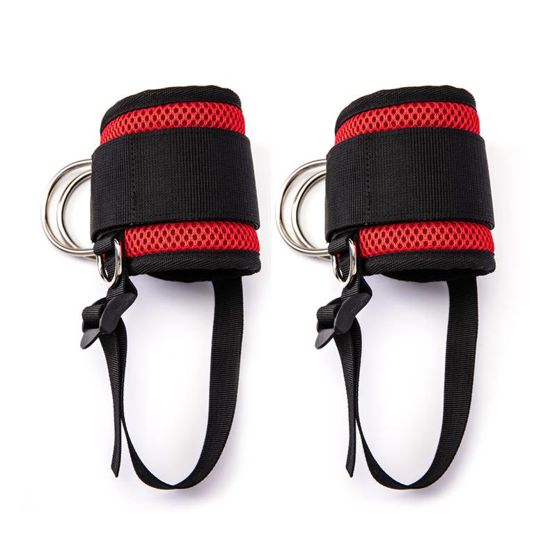 Foot Pedal Ankle Straps for Cable Machines