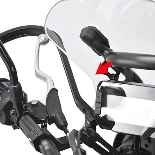 ZETA RACING CRF250L/(S)/RALLY/(S)(MD47) '21-23 Adventure Armor Handguard Titanium Color 3 Types of Installation Methods High Rigidity Aluminum Alloy P