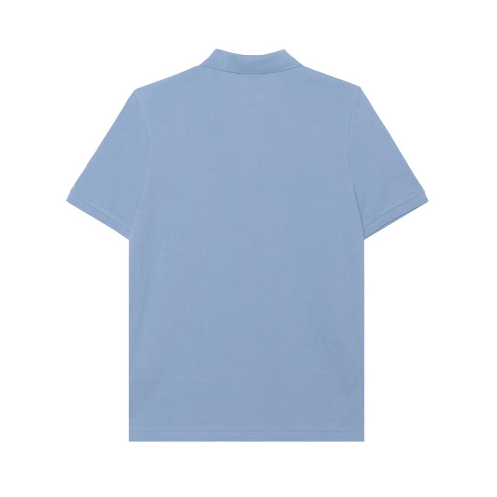 Polo Ralph Lauren Solid Color Logo Embroidered Straight Fit Short Sleeve Polo Shirt Men Tops Light-Blue 710534735-439