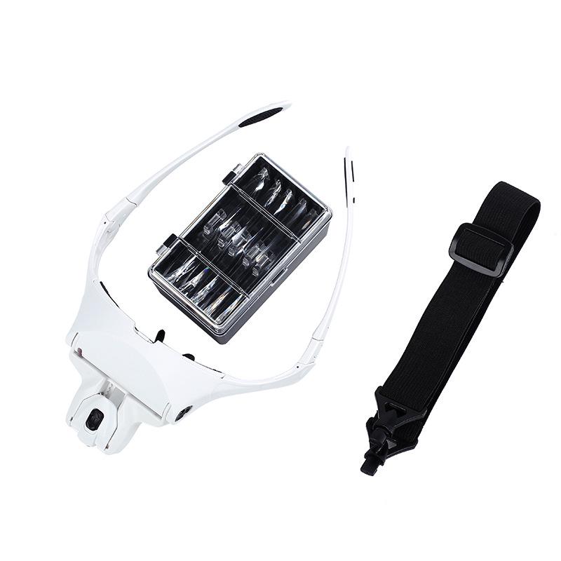 LED Light Magnifying Glass for Microblading, Eyelash Extensions, and Inspection 9892B1