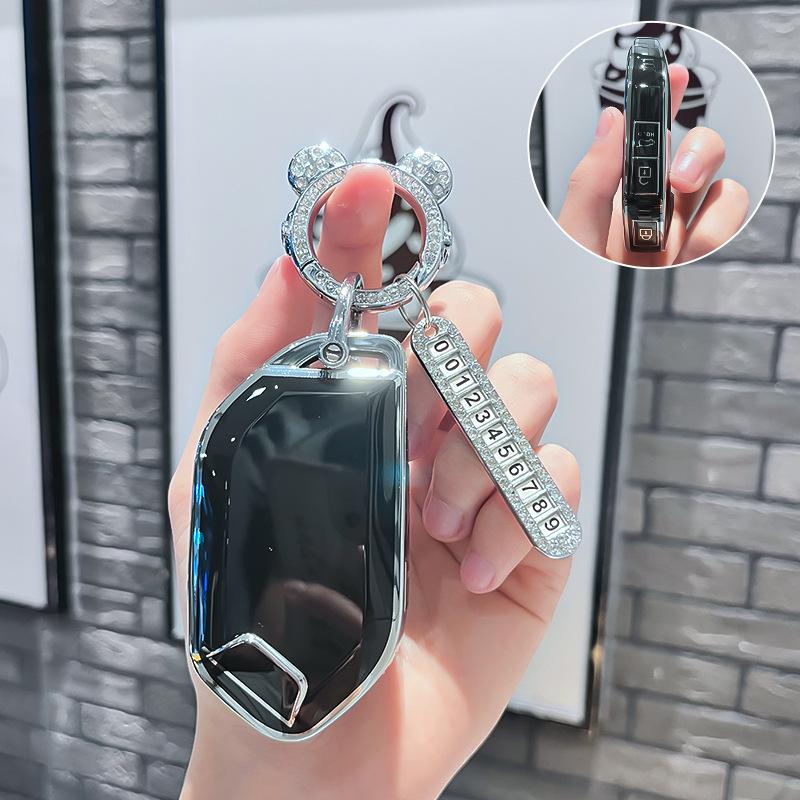 Tpu Car Remote Key Case Cover Protect Shell Fob For Kia Sorento Morning Picanto Ev9 Mq4 Carnival Ka4 K5 Carens Gt Line Seltos