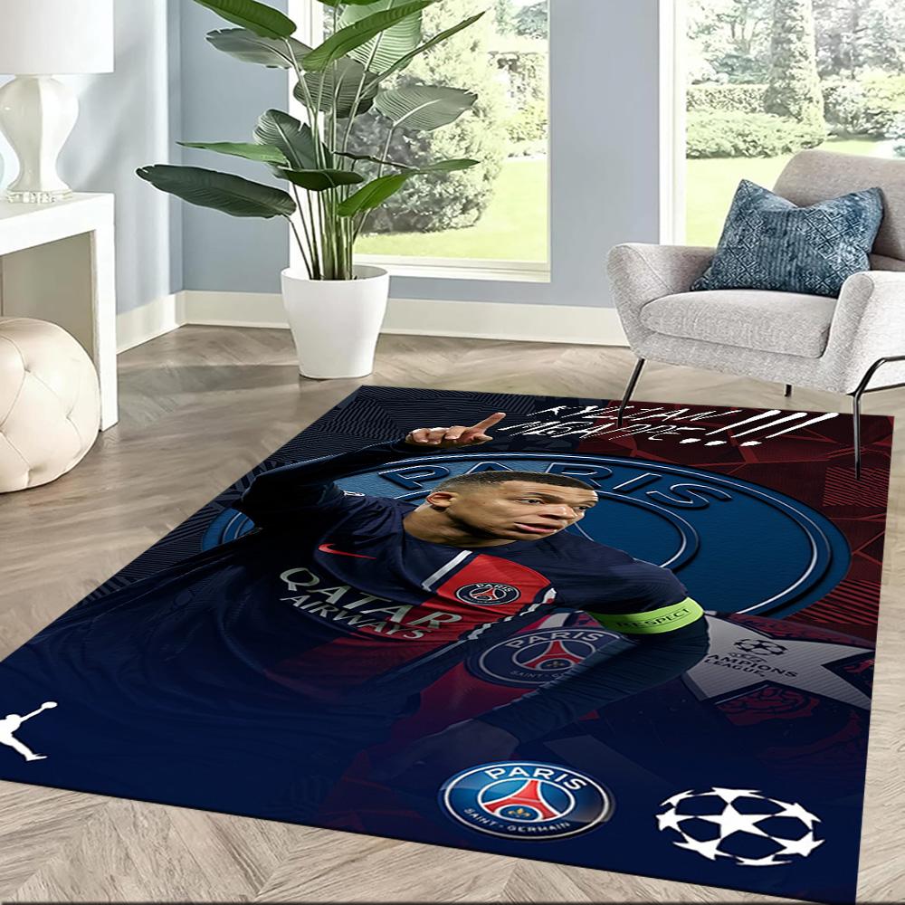 Mbappe 144 Area Rug Design for Entryway Decorate room Dormitory Foyer Antislip Carpet Decorate Offices Gift for Festivals