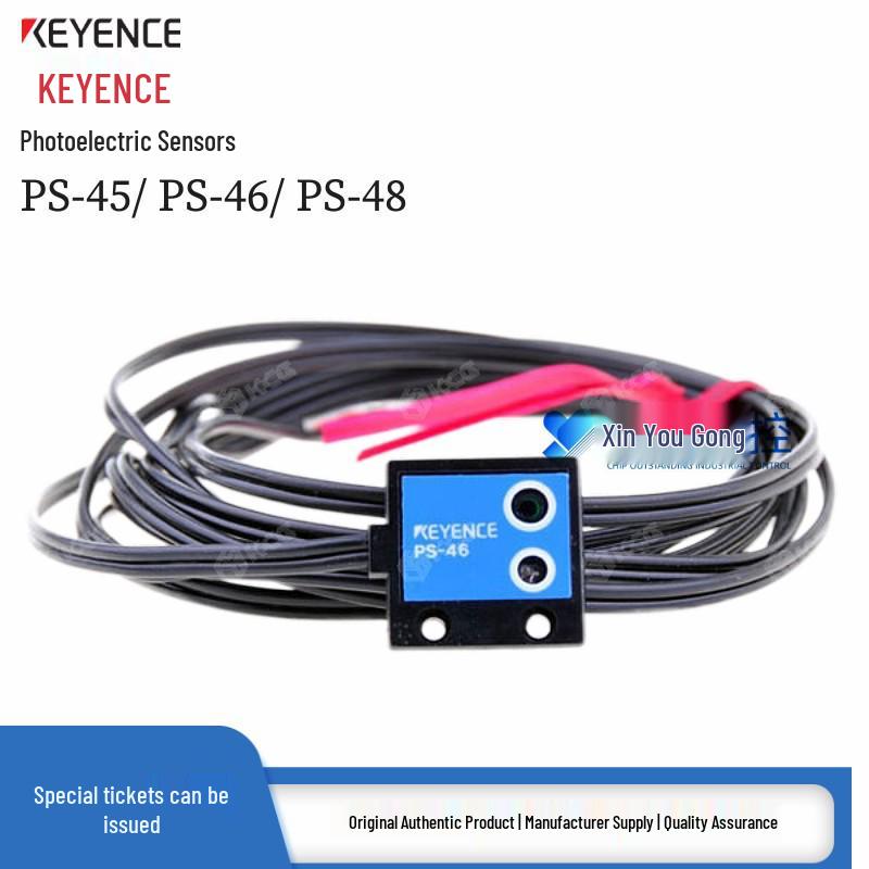 Отражающие датчики серии PS Keyence: Фотоэлектрические выключатели-датчики PS-45, PS-46, PS-48 46