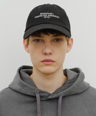 Malittepeulangsowajeobeo Lettering Logo Ball Cap Black