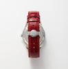 Madison New York Icarus Quartz 5 ATM Water Resistant Red Dial Calf Red Belt Men's MA011011-3