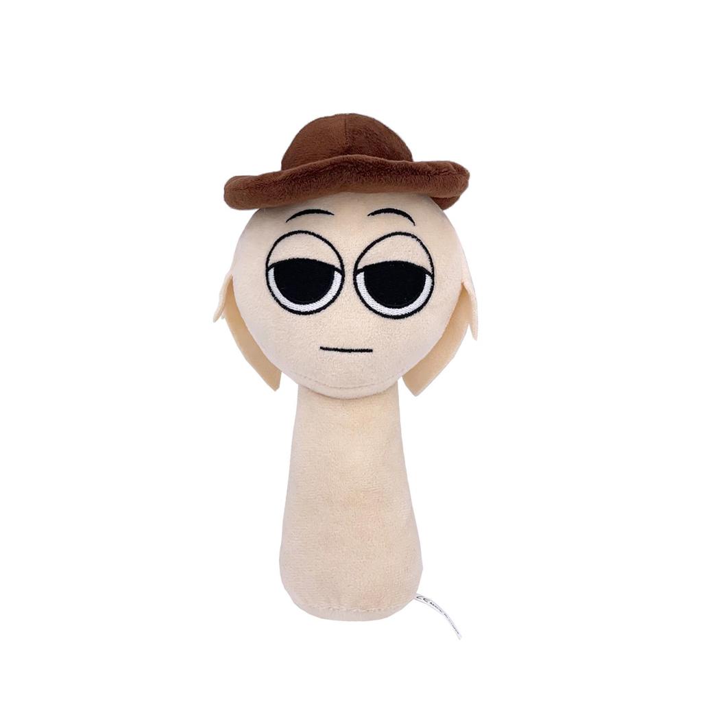 Sprunki Plush Toy Doll - Cartoon Pillow from Sprunki Game, Stuffed Animal for Kids, Birthday Gift 20-23cm