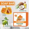 Turmeric Soap Bar - Deep Cleaning and Moisturizing Skin, Remove Dirt, Excess Oil, and Impurities - Gentle for All Skin Types,100g