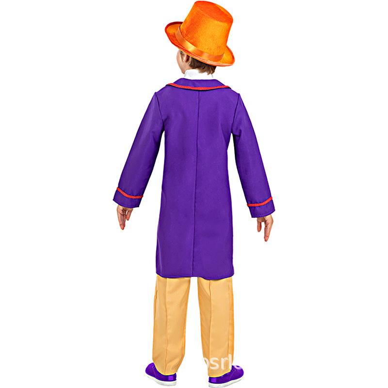 Willy Wonka Halloweenkostuum voor kinderen - Charlie and the Chocolate Factory Cosplay