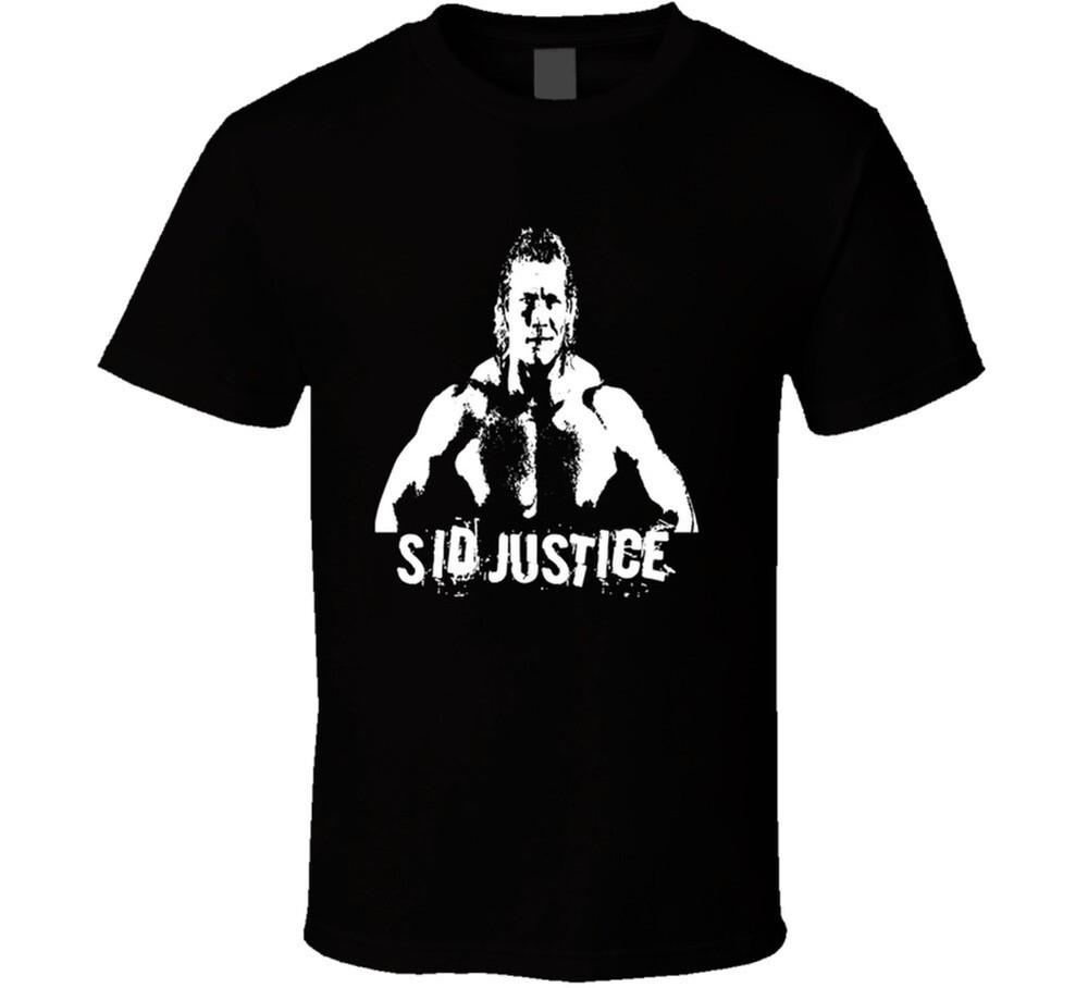 Sid Justice Psycho Sid Retro Wrestling Legend T Shirt Unisex T-Shirt M