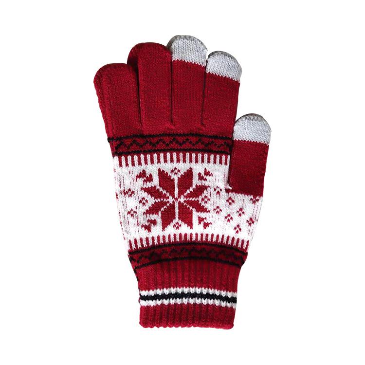 Warm New Winter Knitted Warm Touch Screen Gloves for Men and Women