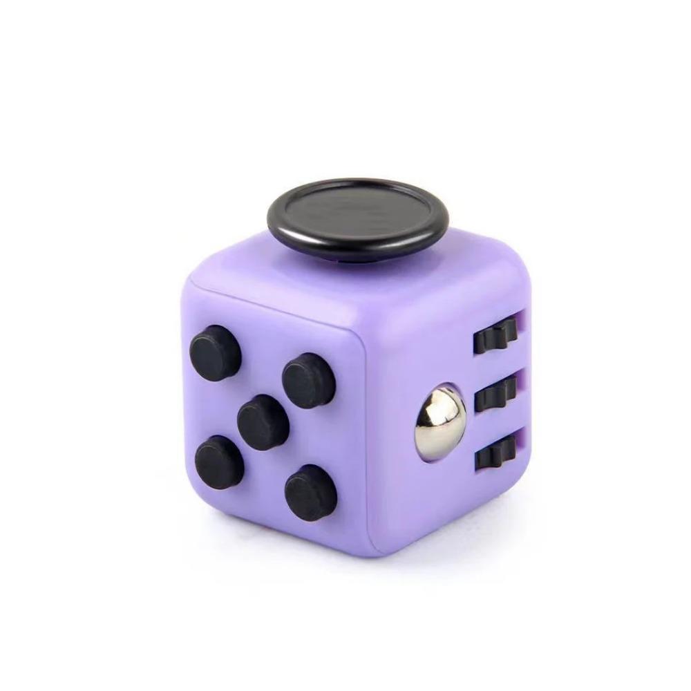 

Суцільний колір Fidget Decompression Dice for Release Stress Autism Anxiety Relief Adult Kids Stress Relief Anti-Stres Fingertip