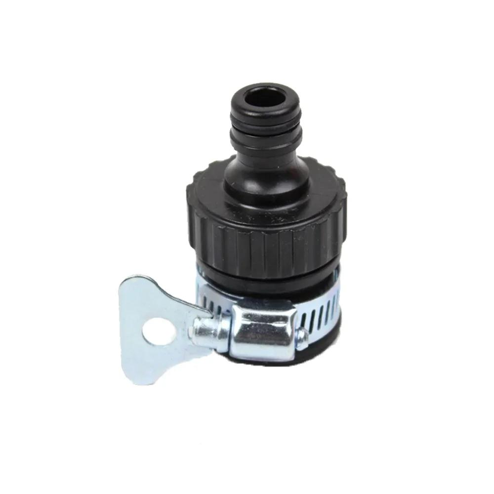 12-24mm Faucet Adapter Plastic Hose Fitting Quick Connect Fitting Faucet for Garden Irrigation Car Wash Faucet Accessories