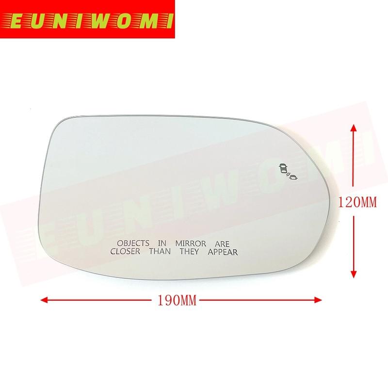 Auto Konvex Beheiztes Seitentür Spiegelglas Mit Totwinkel für Version HONDA CRV CR-V 2017 2018