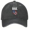 Puerto Rico Pride Baseball Cap ITs IN MY DNA Puerto Rican Flag Unisex Hat for Unisex Women Heritage Pride Gift for Puerto Ricans