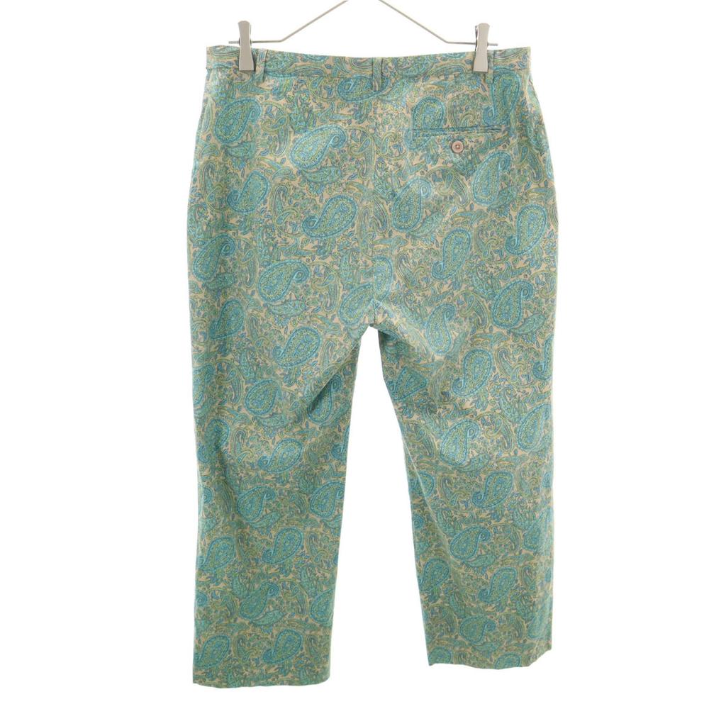 Gap Paisley Pattern Stretch Pants 12R Beige Women Used