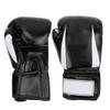 Adult Boxing Gloves Breathable Soft Sponge Punching Training Kickboxing Exercise Gloves Black