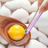 Chalaza Remover for Eggs Eggshell Fragment Removal Utensil Stainless Steel Tong Egg Chalaza Membrane Removal Tool for Kitchen