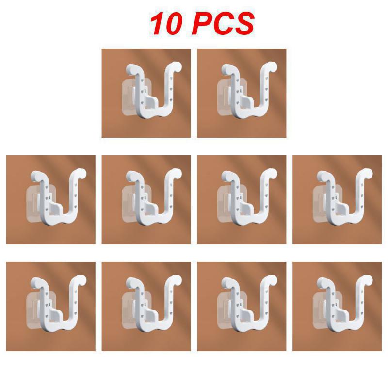 1~10PCS Punch-free Slipper Rack Bathroom Bedroom Wall Drainage Rack Storage Shoe Rack Press Type Shoe Brush Wall Mounted Slipper