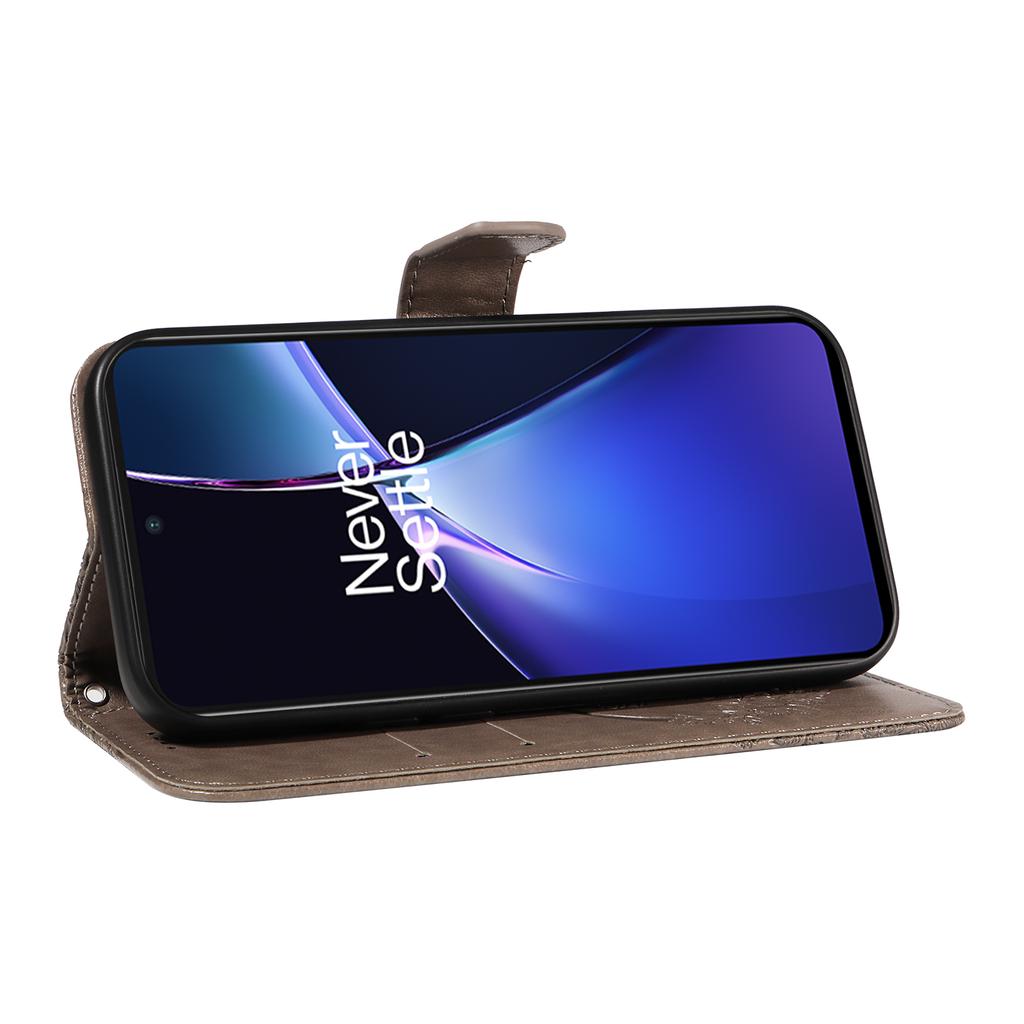 For OnePlus Nord CE4 Lite 5G/Oppo K12x 5G (China) Case Butterfly Pattern Leather Wallet Phone Cover