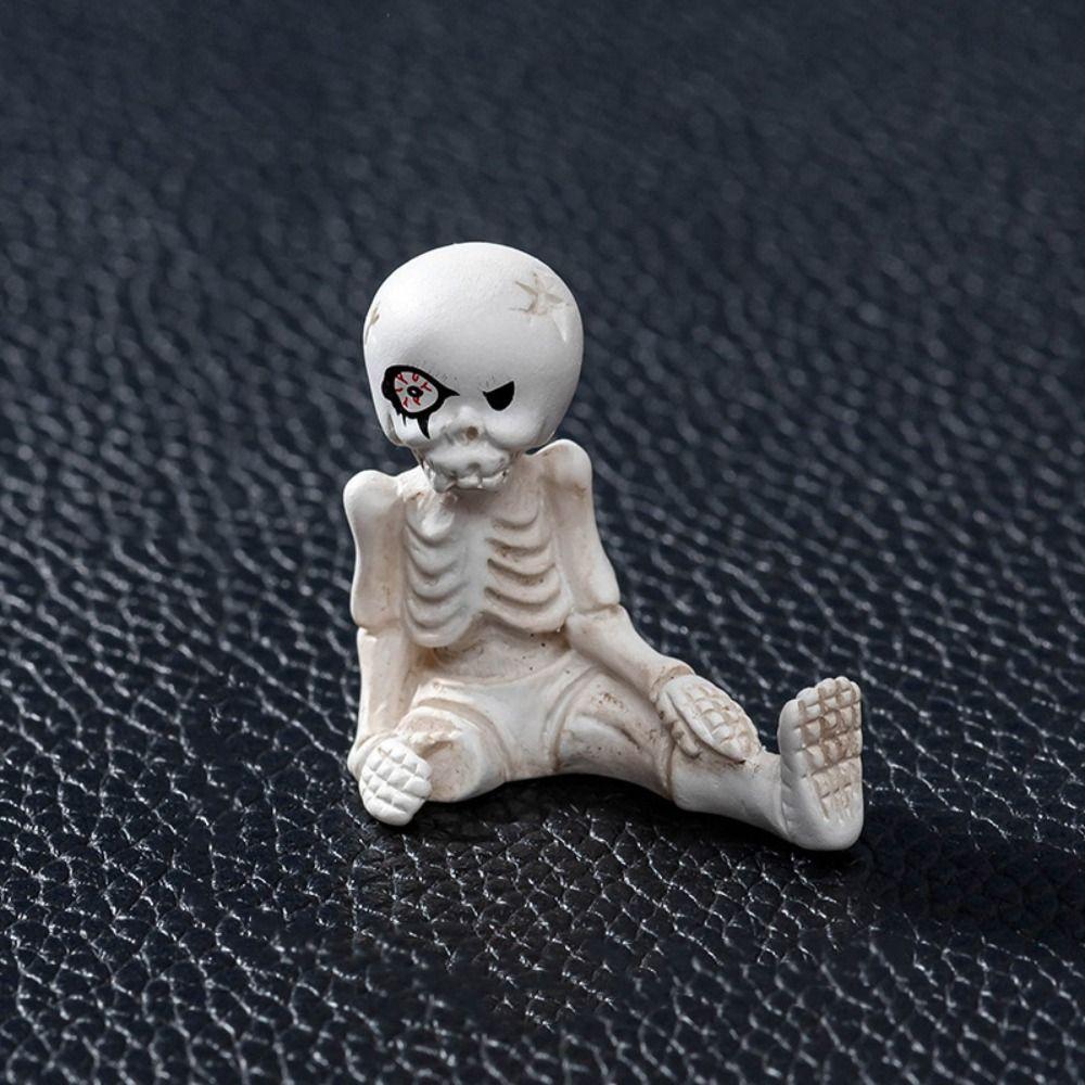 Castle Car Wizard Halloween Miniature Figurine Desktop Knick-knack Festival Supplies