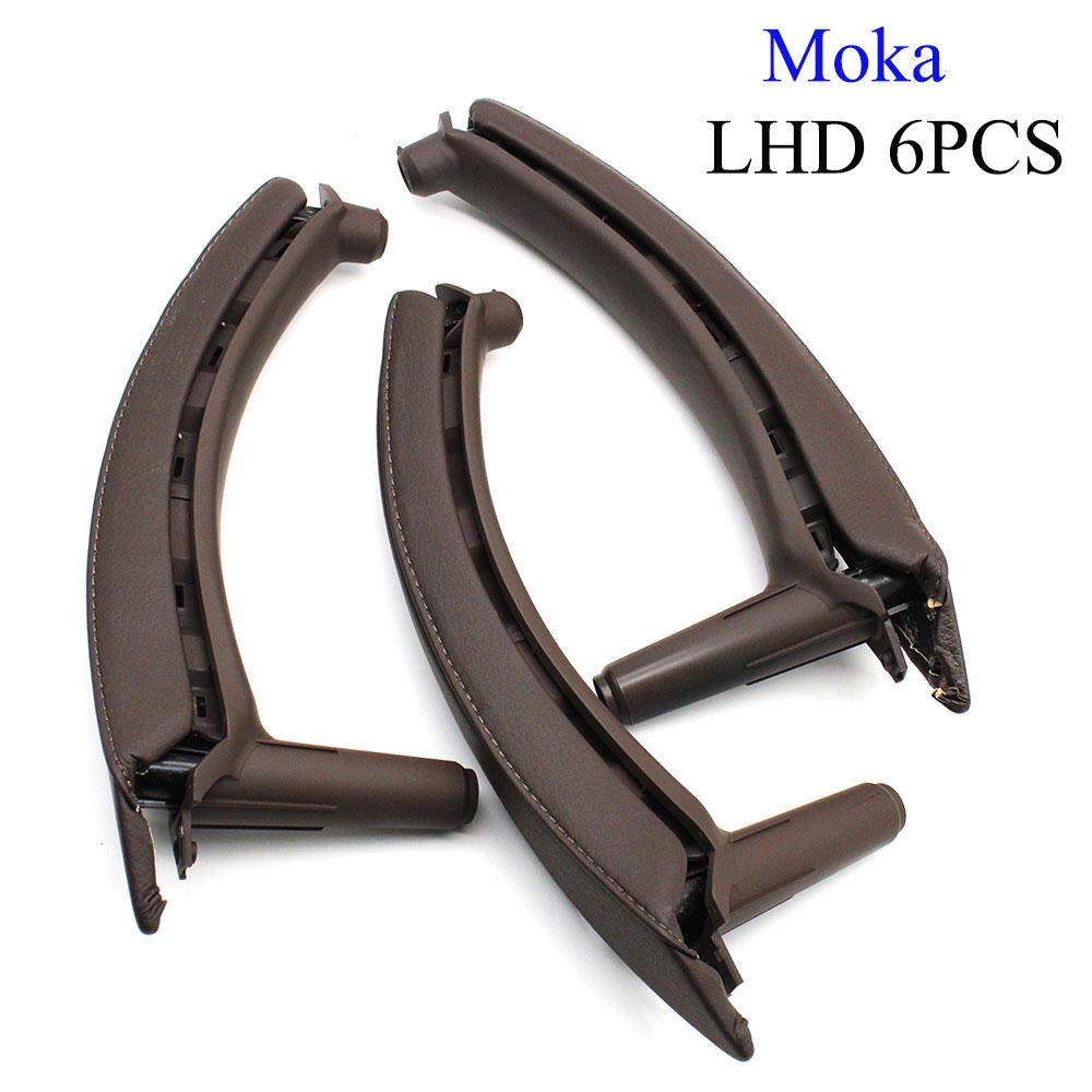 E70 E71 E72 Schwarz Türarmlehne Hauptbedienfeld Fensterheber Abdeckung Leder Zuggriff Baugruppe Ersatz Für BMW X5 X6
