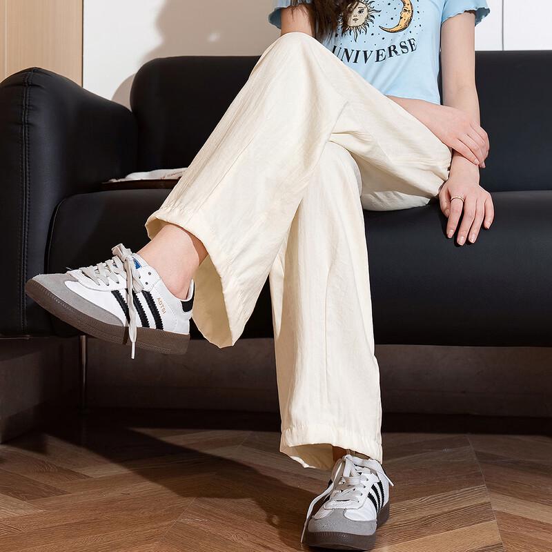 TonLion Women's Loose Solid Cloud Crop Pants