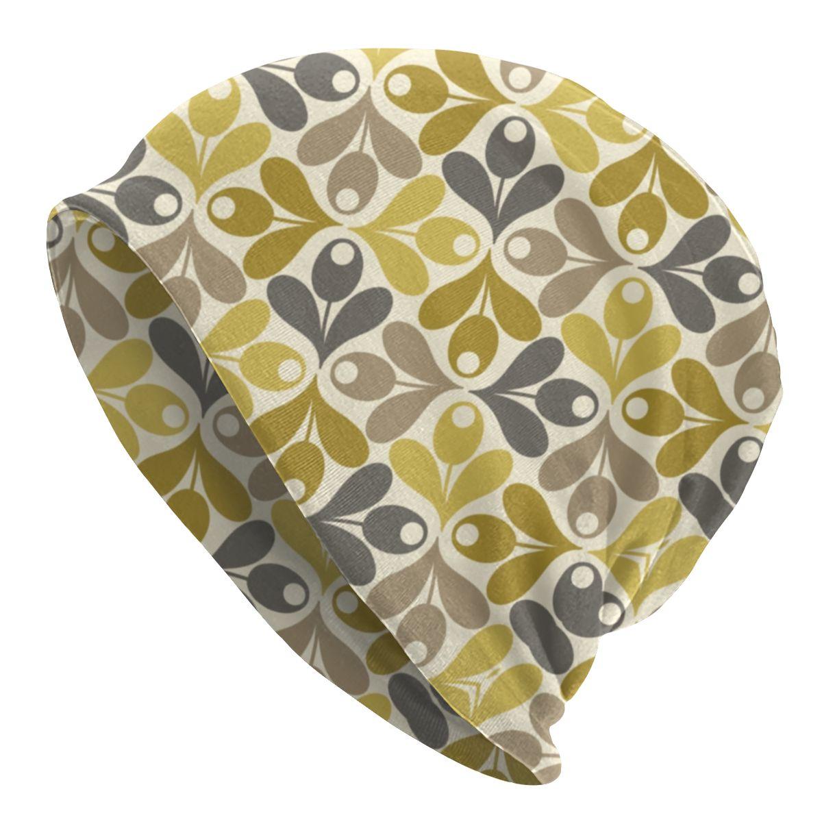 

Orla Kiely Abstract Multi Stem Slouchy Beanie Hippie Winter Skullies Beanies Hats Adult Mid Century Scandinavian Knit Bonnet Cap Кепка Skullies Beanie Hat