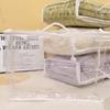Transparent Bed Sheet Organiser Pouch Reusable Tote Bag Quilt Storage Bag  for Pillow Blanket