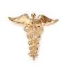 Retro Angel Wings Men Badge Pin Snake Brooches Lapel Medal Decoration