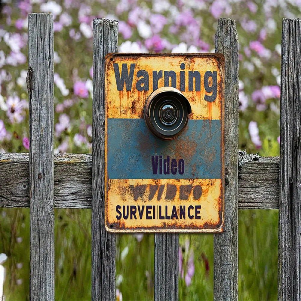Vintage Metal Wall Art Sign 7.87x11.8 Inches - Perfect for Home, Bar, Garden, Cafe, Garage & Outdoor Decor