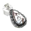 Natural Wild Horse Gemstone Handmade 925 Sterling Silver Pendant 2.25" ETC-14269