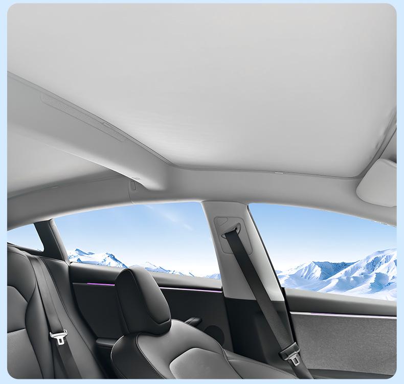 Zeekr 001 Sunroof Sunshade: Sky Screen Ice Crystal Curtain Sun Visor